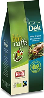Caffe Haiti Roma Biocaffe Bar Dek 100% Arabica in grani 100% Biologico 100% Equosolidale 500 g