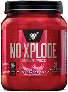 BSN N.O.Xplode Formula Pre-Workout per il Consumo Prima Dell'Allenamento, 1.05 kg, Gusto Anguria, 50 Porzioni