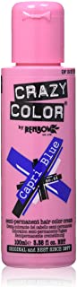 Crazy colore colorazione Semipermanente, 44-Capri Blue - 100 ml