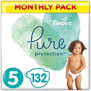 Pampers Pure Protection misura 5, 11 kg+, 132 pezzi