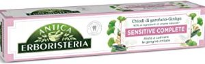 Antica Erboristeria, Dentifricio Rinforzante Sensitive Complete per Denti Sensibili con Ingredienti Naturali, Gusto Chiodi di Ga