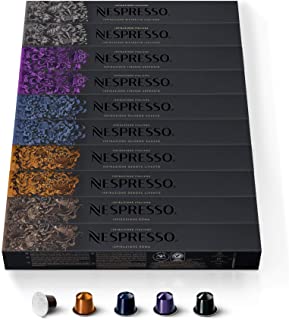 NESPRESSO CAPSULE ORIGINALI - Selezione Intense,100 capsule di caffe Linea Original, Riciclabili