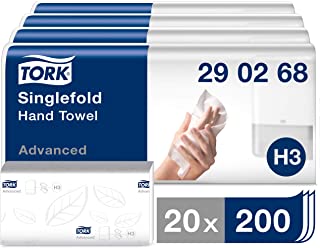 Tork Zigzag Asciugamano 290268 Numero 2 Strati: 4000