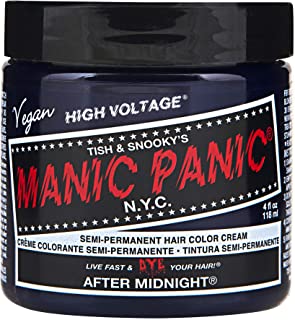 Manic Panic High Voltage Classic Cream Formula Hair Color After Midnight 118ml