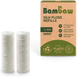 Ricarica Filo Interdentale Biodegradabile | Filo Interdentale Cerato | Filo Interdentale Seta | Filo Interdentale Ecologico | Fi
