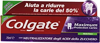 Colgate - Maximum, Dentifricio Con Fluoro E Calcio - 75 Ml