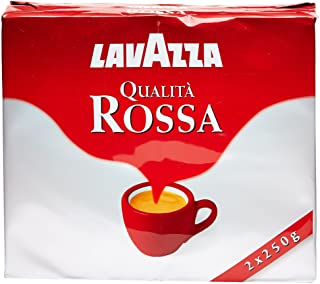Lavazza Qualita' Rossa Miscela di Caffe' Macinato, 2 x 250g