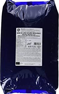 Probios Semi di Lino Scuro Bio da Agricoltura Italiana - Confezione da 5kg