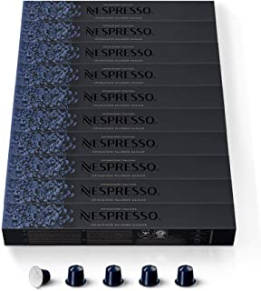 NESPRESSO CAPSULE ORIGINALI - Ispirazione Palermo Kazaar,100 capsule di caffe Linea Original, Riciclabili