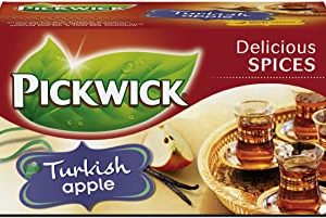 Pickwick Delicious Spices Turkish Apple, Te alla Mela, Bevanda, Confezione da 20 Bustine