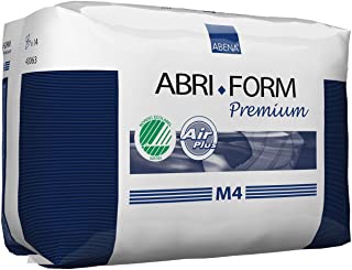 Abena AbriForm Premium, prodotto per incontinenza, misura: M4 70-110 cm fianchi-girovita, tutto in uno, 3600 ml