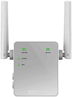 NETGEAR EX3700-100PES Ripetitore Wifi 750 Mbps, Wifi Extender e Access Point Dual Band, Porta Lan, Amplificatore Wifi Compatibil