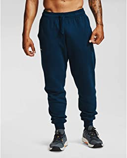 Under Armour Rival Fleece Joggers, pantaloni tuta Uomo, Blu (Academy / Onyx White) , M