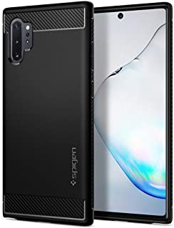 Spigen Cover Note 10 Plus Rugged Armor Compatibile con Note 10 Plus Cover Custodia - Nero