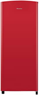 Hisense RR220D4ERF Frigorifero Monoporta Comscomparto Congelatore, 164 L, Rosso