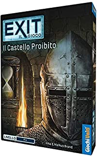 Giochi Uniti- Exit: Il Castello Proibito, Multicolore, GU619