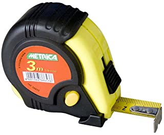 Metrica, 38653, Tape Measure 3m guaina del cavo 3 Freins