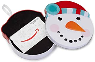 Buono Regalo Amazon.it in un cofanetto Pupazzo di neve sorridente