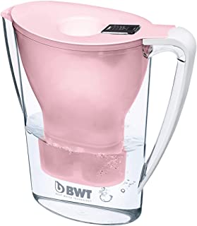 BWT Penguin Caraffa, Rosa, 1 Cartuccia filtrante Inclusa