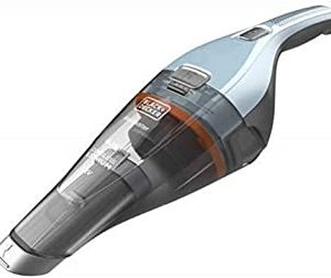 BLACK+DECKER NVC215W-QW Aspirabriciole Senza Fili a Batteria Litio Bocchetta Estensibile e Doppio Sistema di Filtraggio, Design Compatto, Contenitore