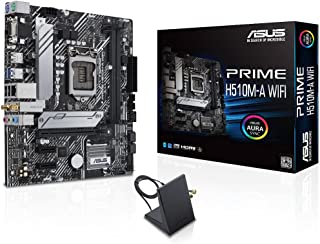 Asus PRIME H510M-A WIFI, Scheda madre Intel H510 (LGA 1200) micro ATX con PCIe 4.0, slot M.2 da 32 Gbps, Intel WiFi 5, Lan Intel 1 Gb, DisplayPort, HD