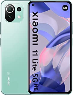 Xiaomi 11 Lite 5G NE - Smartphone con pantalla de 6.55 pulgadas, DotDisplay Amol, Mint Green