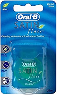 Oral-B Satin Filo Interdentale, Sapore Di Menta 25.Metri - 20 Gr