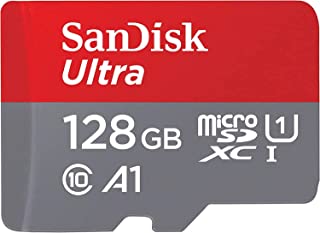 SanDisk Ultra Scheda di Memoria microSDXC con Adattatore SD, fino a 120 MB/s, Prestazioni dell'App A1, Clase 10, U1, 128 GB