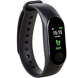 Kounga FitPro Tonic Activity Tracker con cardiofrequenzimetro, contapassi, calorie e sonno intelligente Band, Smart Watch.