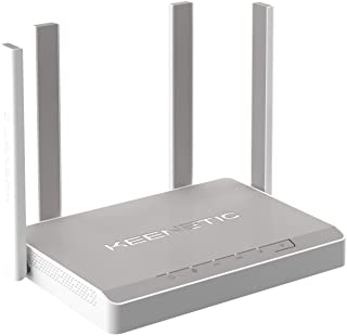 KEENETIC Titan (KN-1810) AC2600 2.4/5.0Ghz Mesh Wi-Fi Router Gbit/CPU Dual Core/Smart Switch Gbit a 5 porte/Porta combinata SFP /USB2e3 /casa e Pmi/Sc