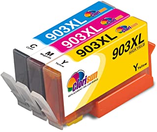 Clorisun 903 XL Cartucce d'inchiostro per HP 903 903XL Ciano Magenta Giallo Compatibili per HP OfficeJet 6950 HP 6950 HP6950 HP OfficeJet Pro 6960 697