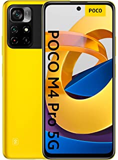 POCO M4 Pro - Smartphone 5G, 6GB RAM 128GB ROM, 6nm MediaTek Dimensity 810, 90Hz 6.6'' FHD+ Dot Display, 64MP AI Quad Camera, 5000 mAh, 33W Pro fast c