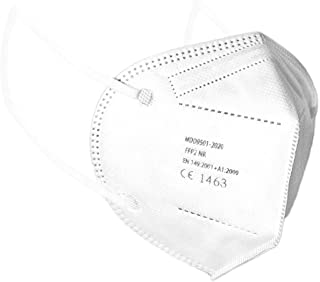 MASCHERINE VENETE - 20 mascherine FFP2 confezionate singolrmente (Bianco)