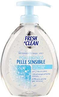 Fresh & Clean Detergente Mani - Viso Ipoallergenico Pelle Sensibile, 300ml