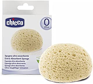 Chicco Spugna Ultra Assorbente, 0m+, Colori assortiti