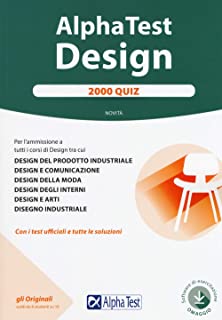 Alpha Test. Design. 2000 quiz. Con Contenuto digitale per accesso on line