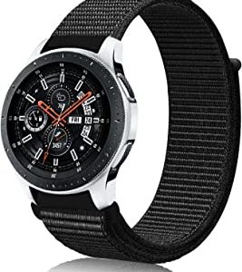 Th-some 22mm Cinturino per Samsung Gear S3 Classic/Frontier - Cinturino in Nylon per Samsung Galaxy 46mm/Galaxy Watch 3 45mm/Garmin Vivoactive 4/Huawe