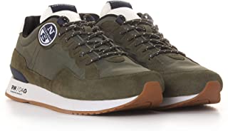 NORTH SAILS RW-04 First, Scarpe con Lacci Uomo, Military Green, 43 EU