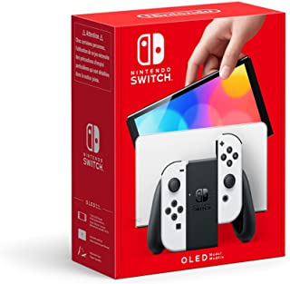Nintendo Switch (Modello OLED), Bianco/Nero