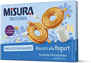 Misura Dolcesenza Biscotti allo Yogurt senza Zuccheri Aggiunti, 400g