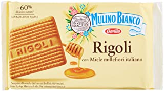 Mulino Bianco Biscotti Frollini Rigoli con Miele, 400g