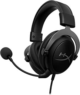 HyperX KHX-HSCP-GM Cloud II Cuffie Gaming Per Pc/Ps4/Mac, Grigio/Nero (Gun Metal)