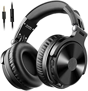 OneOdio Cuffie Bluetooth Wireless Over Ear Hi-Fi Stereo Audio, Cuffie con Microfono CVC 8.0 110 Ore Playtime, Cuffie Pieghevoli