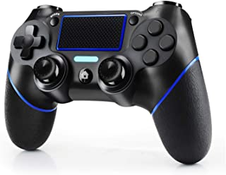 JAMSWALL&L Controller per Ps4, Controller Wireless per Playstation 4 / PRO/Slim/PC, Touch Panel Game Controller con Shock a Doppia Vibrazione a Sei As