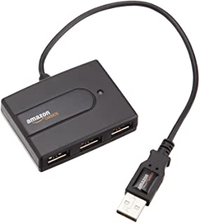 Amazon Basics - Ultra Mini Hub USB 2.0 a 4 porte