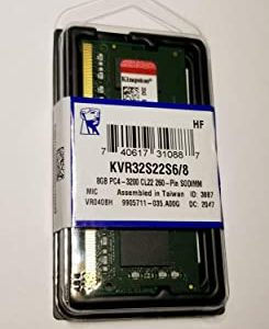 Kingston Branded Memory 8GB DDR4 2666MHz Single Rank SODIMM KCP426SS6/8 Memoria Laptop