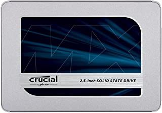 Crucial MX500 250GB CT250MX500SSD1 SSD Interno-fino a 560 MB/s, 3D NAND, SATA, 2.5 Pollici, Metallico