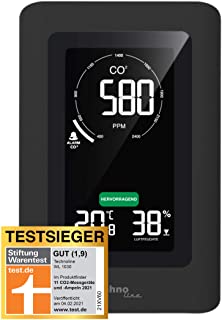 technoline WL1030 WL1030-Misuratore di CO2, Nero