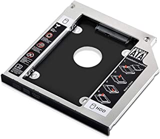 GeekerChip Hard Drive Caddy Frame 9,5mm,2nd 2.5"HDD/SSD SATA3 HDD Hard Drive Adattatore Per 9.5mm Notebook DVD-ROM Bay ottico