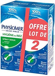 Physiomer Igienica del Naso Spray Lotto da 2 x 135 ml